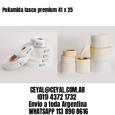 Poliamida fasco premium 41 x 25