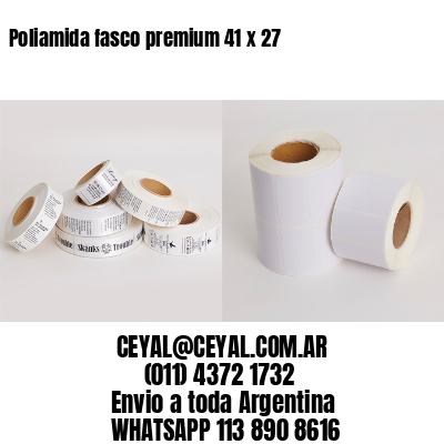 Poliamida fasco premium 41 x 27