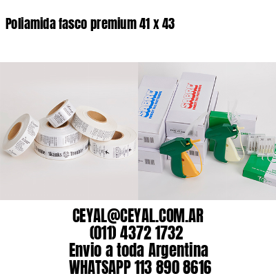 Poliamida fasco premium 41 x 43