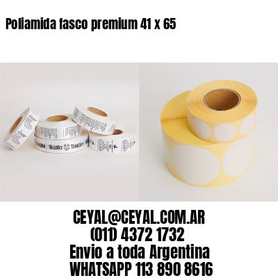 Poliamida fasco premium 41 x 65