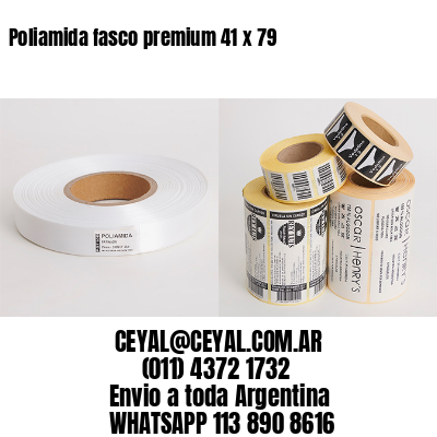 Poliamida fasco premium 41 x 79