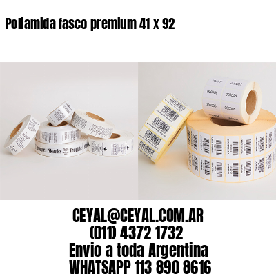Poliamida fasco premium 41 x 92