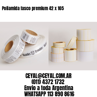Poliamida fasco premium 42 x 105