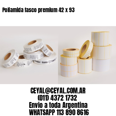 Poliamida fasco premium 42 x 93