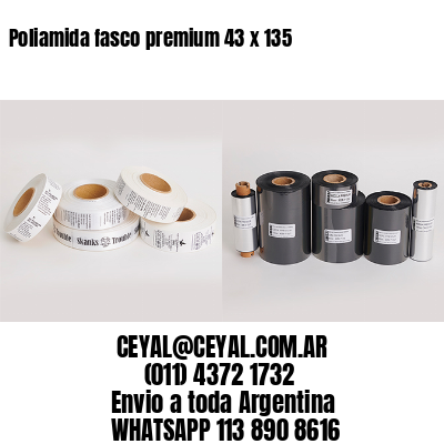 Poliamida fasco premium 43 x 135