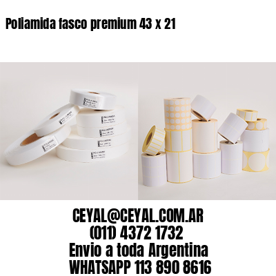 Poliamida fasco premium 43 x 21