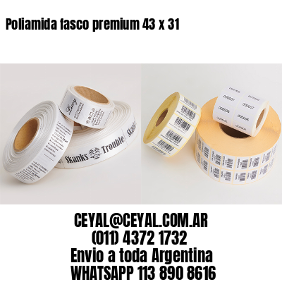 Poliamida fasco premium 43 x 31