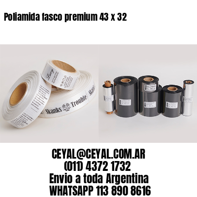 Poliamida fasco premium 43 x 32
