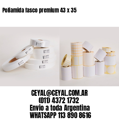 Poliamida fasco premium 43 x 35