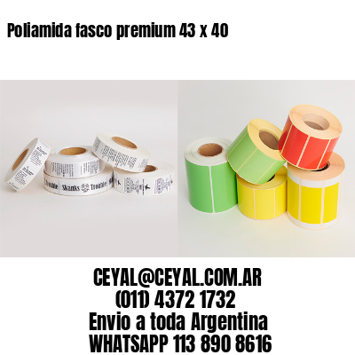 Poliamida fasco premium 43 x 40