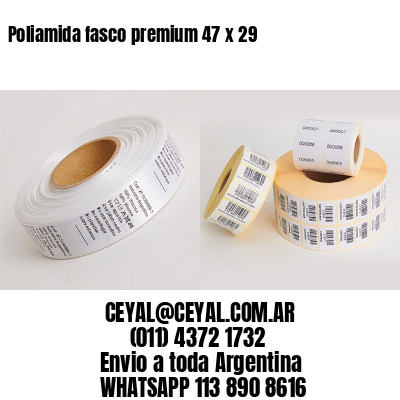 Poliamida fasco premium 47 x 29