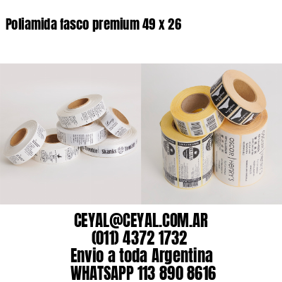 Poliamida fasco premium 49 x 26