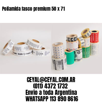 Poliamida fasco premium 50 x 71