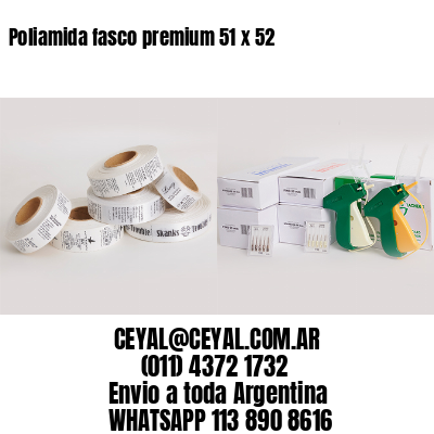 Poliamida fasco premium 51 x 52
