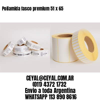 Poliamida fasco premium 51 x 65