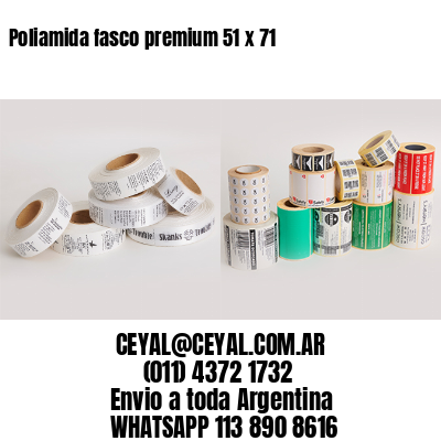 Poliamida fasco premium 51 x 71
