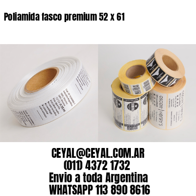 Poliamida fasco premium 52 x 61