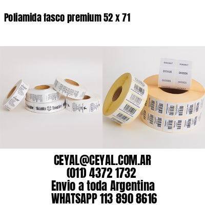 Poliamida fasco premium 52 x 71