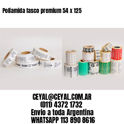 Poliamida fasco premium 54 x 125