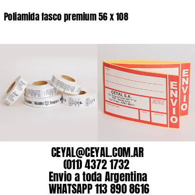 Poliamida fasco premium 56 x 108