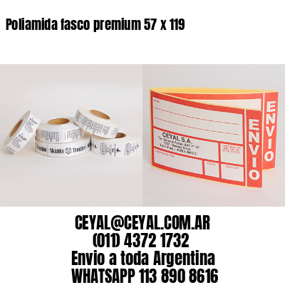 Poliamida fasco premium 57 x 119