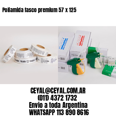 Poliamida fasco premium 57 x 125