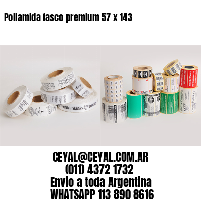 Poliamida fasco premium 57 x 143