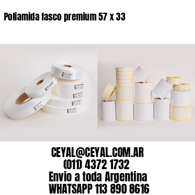 Poliamida fasco premium 57 x 33