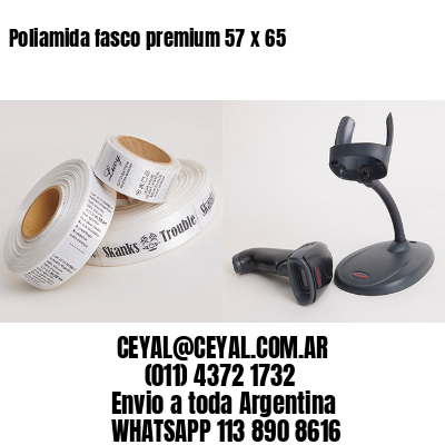 Poliamida fasco premium 57 x 65