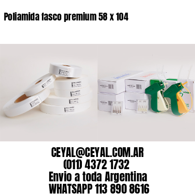 Poliamida fasco premium 58 x 104