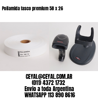 Poliamida fasco premium 58 x 26