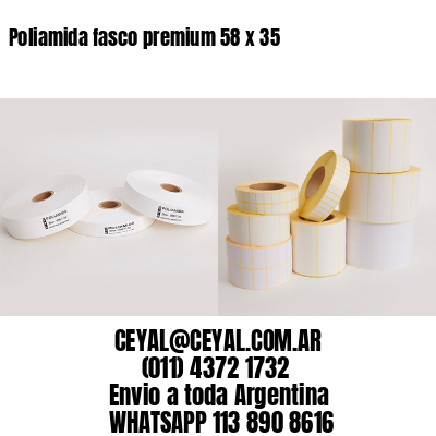 Poliamida fasco premium 58 x 35