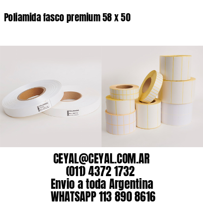 Poliamida fasco premium 58 x 50