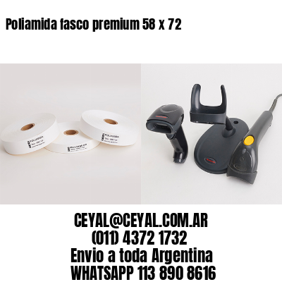 Poliamida fasco premium 58 x 72