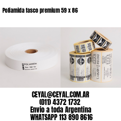 Poliamida fasco premium 59 x 86