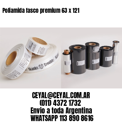 Poliamida fasco premium 63 x 121