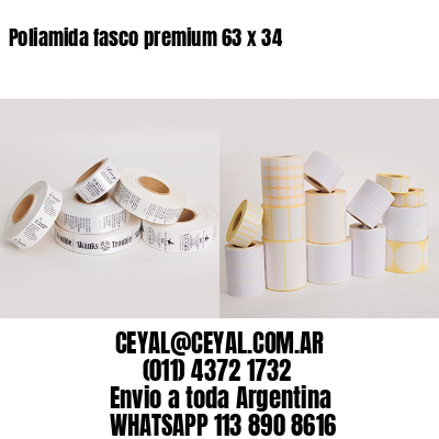 Poliamida fasco premium 63 x 34