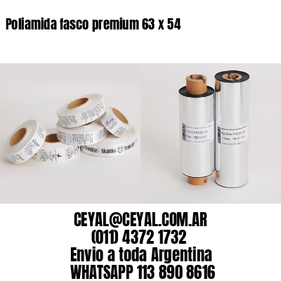 Poliamida fasco premium 63 x 54