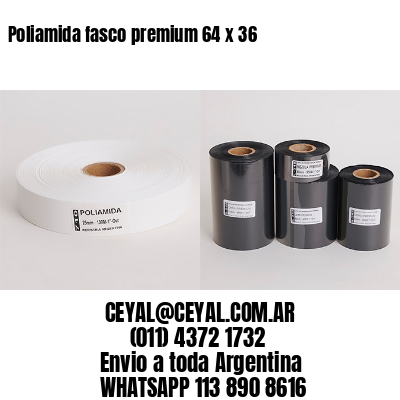 Poliamida fasco premium 64 x 36