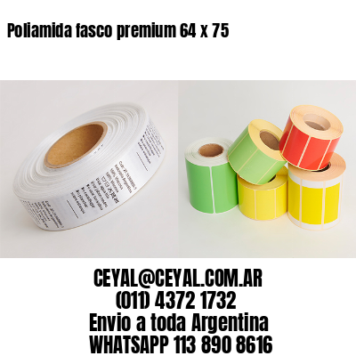 Poliamida fasco premium 64 x 75