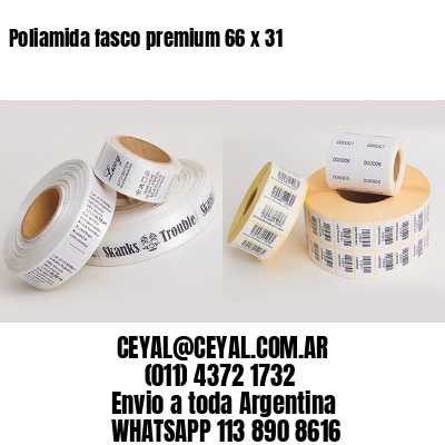 Poliamida fasco premium 66 x 31