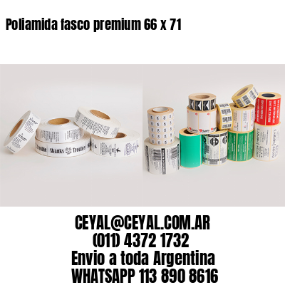 Poliamida fasco premium 66 x 71