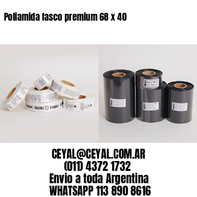Poliamida fasco premium 68 x 40