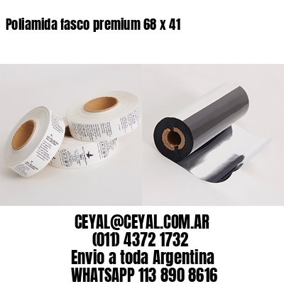 Poliamida fasco premium 68 x 41