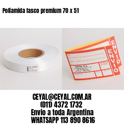 Poliamida fasco premium 70 x 51