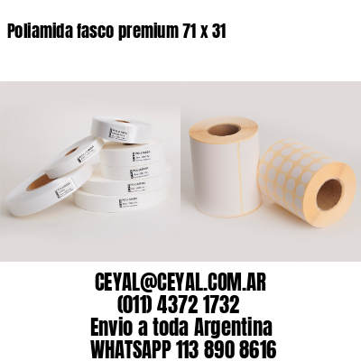 Poliamida fasco premium 71 x 31