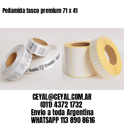 Poliamida fasco premium 71 x 41