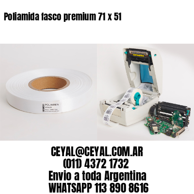 Poliamida fasco premium 71 x 51