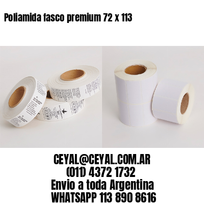 Poliamida fasco premium 72 x 113