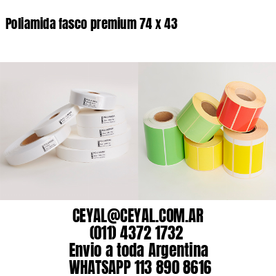 Poliamida fasco premium 74 x 43